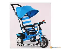 Tricikl za decu Playtime Plavo Beli