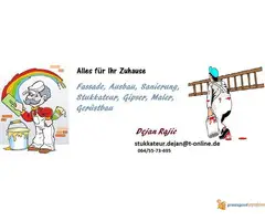 Masinsko Malterisanje/Moler, Fasader, Gipsar