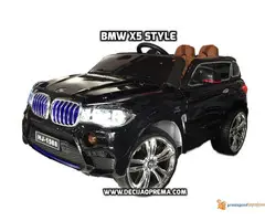 BMW X5 Style na akumulator 12V za decu Crni