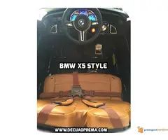 BMW X5 Style na akumulator 12V za decu Crni