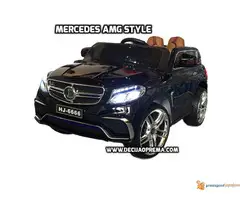 Mercedes AMG Style na akumulator 12V za decu Crni