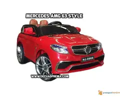 Mercedes AMG Style na akumulator 12V za decu Crveni