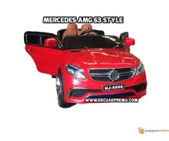 Mercedes AMG Style na akumulator 12V za decu Crveni