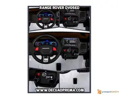 Range Rover Style dvosed na akumulator za decu 12v Beli