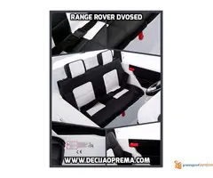 Range Rover Style dvosed na akumulator za decu 12v Beli
