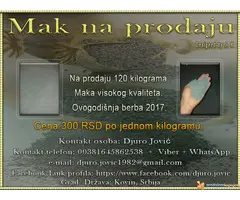 Mak na prodaju