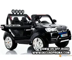 BMW X5 Style Off-Road auto za decu na akumulator 12V dvosed