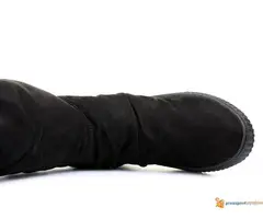 Crne duboke cizme - 2